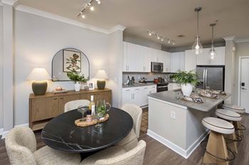 Studio, one, two, and three bedroom apartments